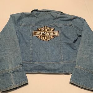 Harley Davidson embellished jacket.